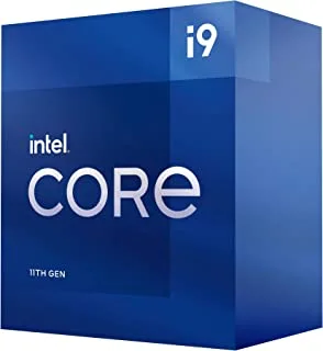 معالج سطح المكتب Intel Core i9-11900 ثماني النوى حتى 5.2 جيجاهرتز LGA1200 (سلسلة Intel 500 ومجموعة شرائح 400 Series) 65 وات