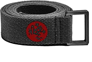 Manduka Unfold Yoga Strap - Lightweight Cotton, Secure, Slip Free Support, Various Sizes and Colors