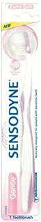 Sensodyne Gentle Care Toothbrush For Sensitive Teeth, Soft, Multi Color