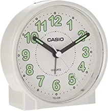 Casio TQ-228-7DF Alarm Clock, White