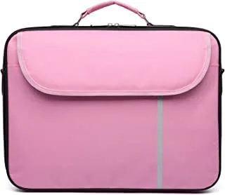 Datazone Laptop Bag, Thin, Lightweight, Water-Resistant Shoulder Bag With Organized Compartment Interior Front Pocket For 14.1-Inch Laptops, Tablets And Documents Dz-2050 (Pink)
