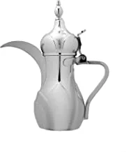 Al saif 5653/3/32c stainless steel coffee dallah, 32 oz, chrome