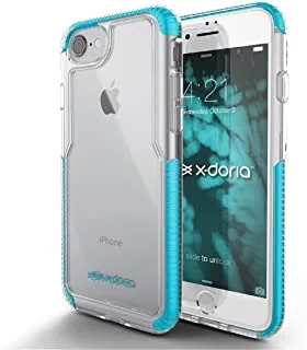 سلسلة X-Doria Impact Pro ، حافظة واقية لهاتف iPhone 7 ، شاشة 4.7 بوصة ، أزرق مخضر