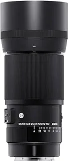 Sigma 105Mm F2.8 DG DN Macro Art (for Sony E-Mount Cameras) KSA Version with KSA Warranty Support