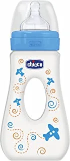 Chicco Wellbeing Travelling Baby Bottle, 240 ml