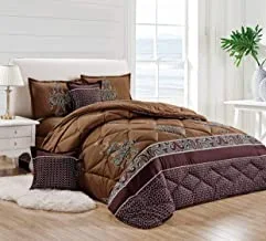 Medium Filling Comforter Set, 4 Piece, Single Size