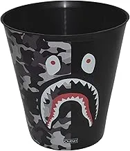 Decorated Trash Can - Medium Size, Funny Monter Style, 10Lq-Pot