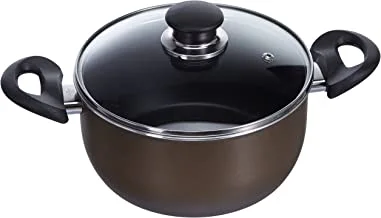 Ballarini Aluminium Cooking Pot, 20 cm - Brown