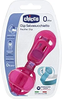 Chicco PACIFIER CLIP PINK
