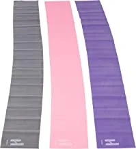 Hirmoz Elastic Band Expander Latex Strap - By Iron Master, Elastic Band (3Pcs) For Fitness, Yoga, Tpe, 150 * 15 Cm