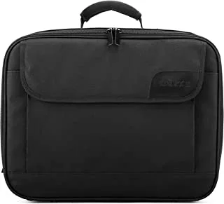 Datazone SpacioUS Laptop Bag, Lightweight And Water-Resistant For BUSiness, Laptop Computers, Tablets, Papers And Documents of 15.6 Dz-2070 (Black)