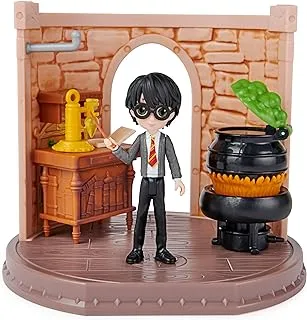 Wizarding World, Magical Minis Potions Classroom With Exclusive Harry Potter Figure And Accessories, Kids Toys For Girls And Boys Ages 5 And Up