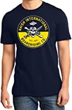 Naish Unisex Adult Skull Badge T-Shirt, Navy Blue, Size XL