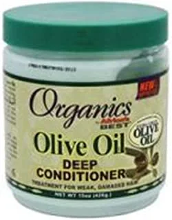 Africa'S Best Organics Olive Oil Deep Conditioner, 15Oz (426G)