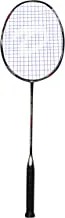 DSC Supreme 6000 Graphite Strung Badminton Racquet With Free Head cover (Black) | For Professional Players | 150 grams | Maximum String Tension - 30lbs