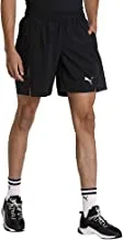 Puma Men's Run Graphic Woven 7 Inches Shorts, Black (Black/Ultra Gray), 2X-Large