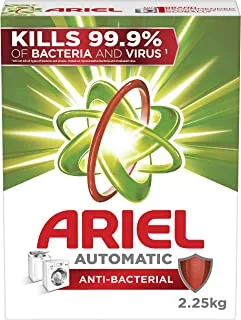 Ariel Antibacterial Laundry Detergent Automatic, 2.25Kgs