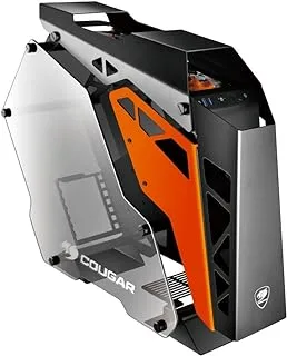 Cougar Gaming Case Conquer, Mid-Tower, Case Mods, Aluminium Frame, 3 Pre-Installed Fans, Tempered Glass, Rgb