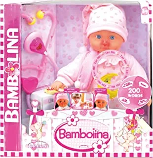 Bambolina Cold Doll Speaks 200 Words - For Ages 3+ Years Old
