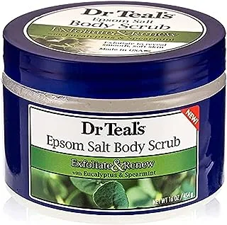 Dr. Teal's Epsom Salt Body Scrub Eucalyptus & Spearmint, 454g