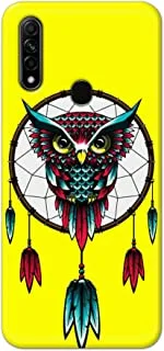 Jim Orton matte finish designer shell case cover for Oppo A31/A8-Charm Owl Yellow Pink Green
