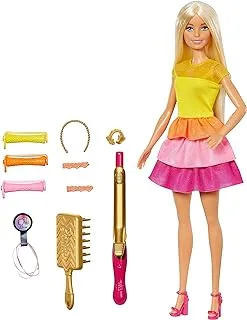 Barbie | Ultimate Curls Doll And Playset, Gbk24