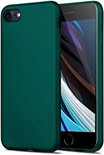 X-level iPhone SE 2020 Case,iPhone 7 Case,iPhone 8 Case Ultra Thin Soft TPU Back Cover Phone Case Matte Finish Coating Grip Cover Compatible iPhone 7/8/SE 2020 [2nd Generation] -Midnight Green
