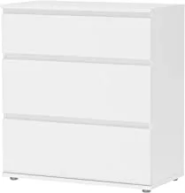 Nova Chest 3 Drawers Cabinet By Tvilum, White, 71094 49