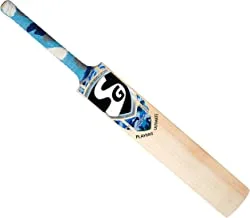 Sg Player Ultimate Grade 3 English Willow Cricket Bat (Size: Short Handle,Leather Ball), Multicolour, Wood