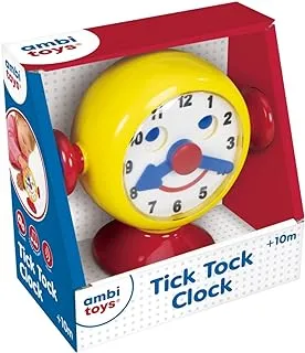 Ambi Toys Tick Tock Clock. أمبي تويز تيك توك كلوك