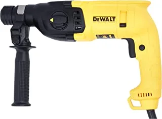 DeWalt 22mm 710W ، 2 Mode SDS-Plus Hammer Concrete and Masonry Drilling ، أصفر / أسود ، D25032K-B5 ، ضمان لمدة 3 سنوات