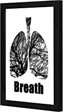 Lowha LWHPWVP4B-424 Breath Wall Art Wooden Frame Black Color 23X33Cm By Lowha