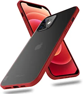 X-level iPhone 12 Case,iPhone 12 Pro Case Slim Thin Matte Finish Military Grade Protective Hard Back Cover with Soft Edge Bumper Shockproof and Anti-Drop Case for iPhone 12 pro/iPhone 12 6.1