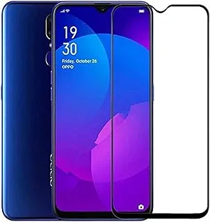 واقيات شاشة الهاتف - 25D Full Cover زجاج واقي على Oppo F11 Pro Realme C2 واقي شاشة زجاج مقوى Realme C1 2019 9H cove (لـ Realme C2 أسود)