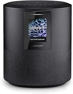 مكبر صوت Bose Home 500 ، ثلاثي أسود ، مكبر صوت ذكي مع Bluetooth ، Wi-Fi و Airplay 2