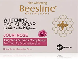 Beesline Whitening Facial Soap For Normal, Dry and Sensitive Skin Jouri Rose 85GM
