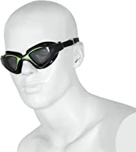 نظارات السباحة Nivia Unicore (أسود / أخضر) ، 4087BG