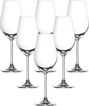LUCARIS Desire Glass, Pack of 6, Clear, 365 ml, LS10CW13