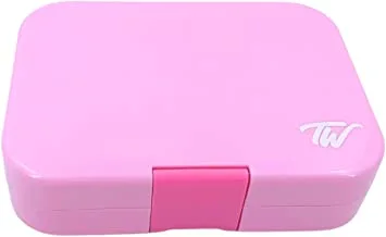 Tiny Wheel Bento box Pink 6 compartments 293385