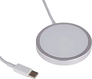 Green Wireless Magnetic Charger 15W For Iphone 12 Series - White