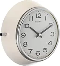 ساعة حائط سيكو هيريتيج لون أبيض QXA761WLS