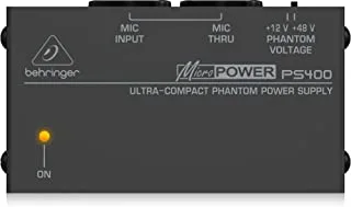 Behringer Ps400 Ultra-Compact Phantom Power Supply