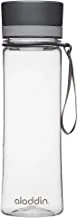 زجاجة مياه علاء الدين أفيو ، سعة 0.6 لتر ، رمادي