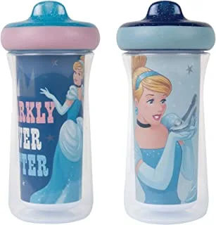 The First Years -Cinderella Insulated 9Oz Sippy Cup (Pack of 2)