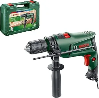 BOSCH - EASY IMPACT 600, impact drill, fast and easy drill for electronic speed control, trigger-enabled when drilling, effortless drilling in masonry up to 12 mm and wood up to 25 mm, power 600 W