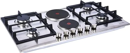 Glem Gas 6 Burner Gas with Built-In Hob | Model No P9FVCGI with 2 Years Warranty