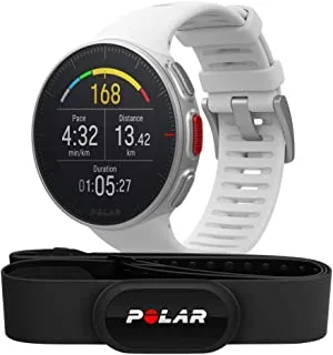 Polar Vantage V – Premium Gps Multisport Watch For Multisport & Triathlon Training (Heart Rate Monitor, Running Power, Waterproof), White