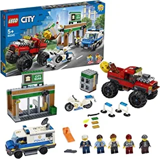 LEGO® City Police Monster Truck Heist 60245 Building Blocks Police Toys Set (362 Pieces)