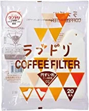 Hario Coffee Filter Wrap Dory Paper V60 02 20 Count