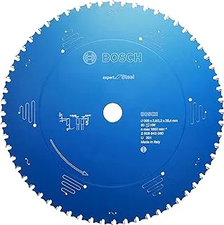 Bosch Professional 2608643054 Circular Saw Blade Expert For Steel, Blue, 160 Mm